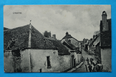 Foto Ansichtskarte AK Craonne 1914-1918 Ruinen Strasse Soldaten Siedlung Frankreich France 02 Aisne